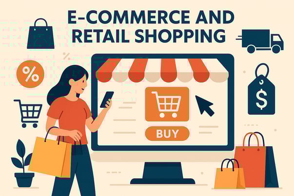 Ecommerce and retail shopping