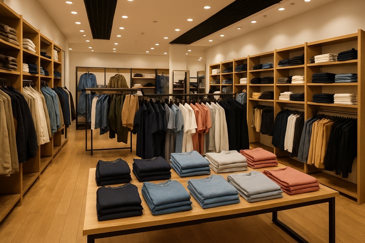 Generate the retail store