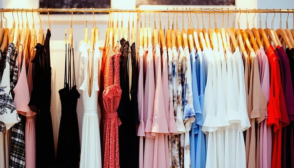 People shoping for women dress