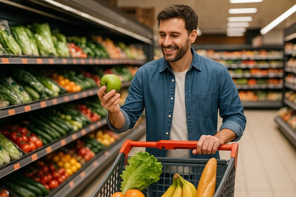 Person shopping for grocery-1