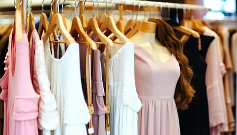 Women shopping for dress-1